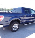 ford f 150 2012 dk  blue xlt flex fuel 8 cylinders 2 wheel drive 6 speed automatic 77388