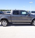 ford f 150 2012 gray lariat gasoline 6 cylinders 4 wheel drive shiftable automatic 77388