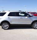 ford explorer 2013 silver suv limited flex fuel 6 cylinders 2 wheel drive shiftable automatic 77388