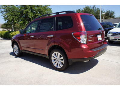 subaru forester 2013 red wagon 2 5x premium gasoline 4 cylinders all whee drive automatic 77099