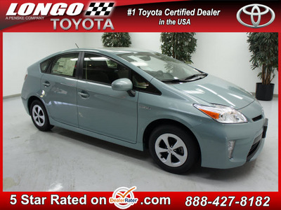 toyota prius 2012 lt  blue hatchback two hybrid 4 cylinders front wheel drive automatic 91731