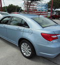 chrysler 200 2013 lt  blue sedan touring gasoline 4 cylinders front wheel drive automatic 34731