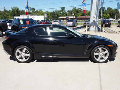 mazda rx 8 2005 black coupe manual gt gasoline rotary rear wheel drive 6 speed manual 77706