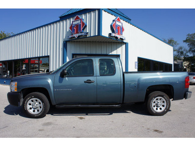 chevrolet silverado 1500 2007 blue pickup truck 6 cylinders rear wheel drive automatic 76541