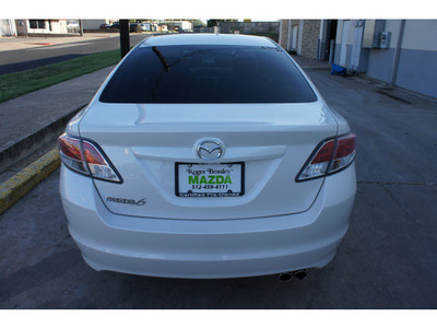 mazda mazda6 2012 white sedan i sport gasoline 4 cylinders front wheel drive automatic 78757