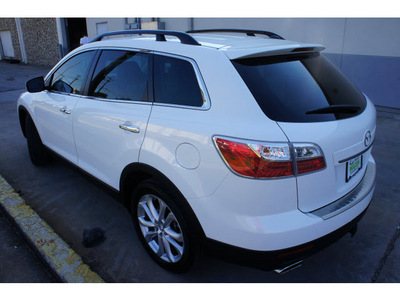 mazda cx 9 2012 white suv grand touring gasoline 6 cylinders all whee drive automatic 78757