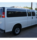 chevrolet express 2012 white van lt 3500 flex fuel 8 cylinders rear wheel drive automatic 78757