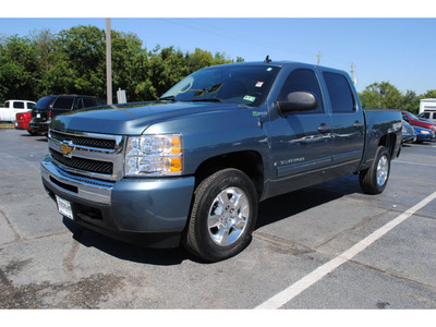 chevrolet silverado 1500 2009 blue hybrid 8 cylinders 2 wheel drive automatic with overdrive 77581