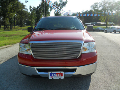 ford f 150 2008 red xlt gasoline 8 cylinders 2 wheel drive automatic 75657