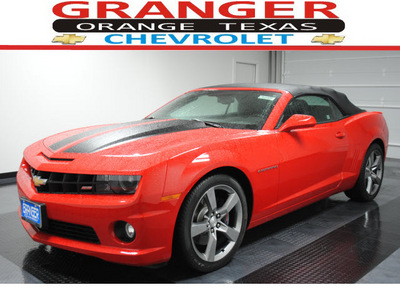 chevrolet camaro 2012 red ss gasoline 8 cylinders rear wheel drive automatic 77630