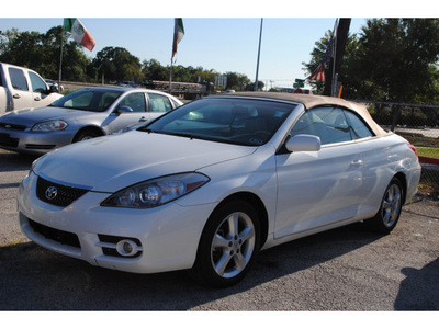 toyota camry solara 2008 white sle v6 gasoline 6 cylinders front wheel drive automatic 77020