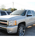 chevrolet silverado 1500 2010 silver lt flex fuel 8 cylinders 2 wheel drive automatic with overdrive 77020