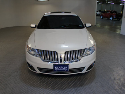 lincoln mks 2009 white sedan gasoline 6 cylinders front wheel drive automatic 75219