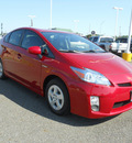 toyota prius 2011 red ii hybrid 4 cylinders front wheel drive automatic 75672