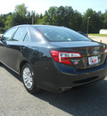 toyota camry 2012 black sedan le gasoline 4 cylinders front wheel drive automatic 75672