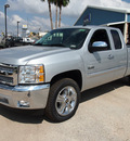 chevrolet silverado 1500 2013 silver pickup truck lt flex fuel v8 2 wheel drive automatic 78114