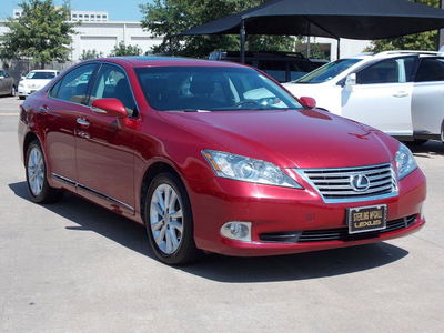 lexus es 350 2010 red sedan gasoline 6 cylinders front wheel drive shiftable automatic 77074
