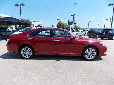 lexus es 350 2010 red sedan gasoline 6 cylinders front wheel drive shiftable automatic 77074