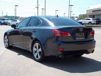 lexus is 250 2011 dk  gray sedan gasoline 6 cylinders rear wheel drive shiftable automatic 77074