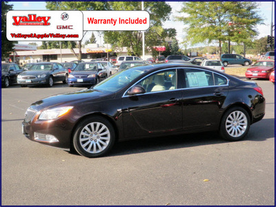 buick regal 2011 brown sedan cxl turbo gasoline 4 cylinders front wheel drive automatic 55124