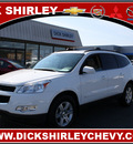 chevrolet traverse 2010 white suv lt 6 cylinders automatic 27215