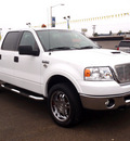 ford f 150 2006 white lariat gasoline 8 cylinders 4 wheel drive automatic 98632