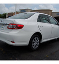 toyota corolla 2011 white sedan le gasoline 4 cylinders front wheel drive automatic with overdrive 77642