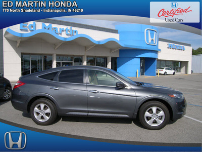 honda accord crosstour 2011 dk  gray wagon ex gasoline 6 cylinders front wheel drive automatic 46219