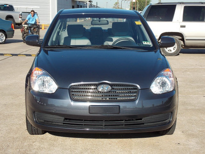 hyundai accent 2011 gray sedan gls gasoline 4 cylinders front wheel drive automatic with overdrive 77074