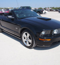 ford mustang 2007 black gt gasoline 8 cylinders rear wheel drive 5 speed manual 76234