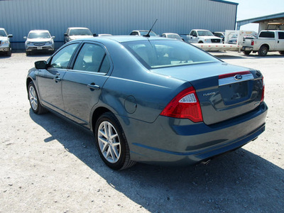 ford fusion 2012 blue sedan sel flex fuel 6 cylinders front wheel drive automatic 76234