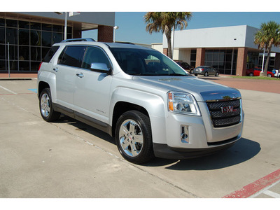 gmc terrain 2012 silver suv slt flex fuel 6 cylinders front wheel drive automatic with overdrive 77642