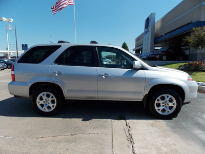 acura mdx 2001 silver suv touring gasoline 6 cylinders 4 wheel drive automatic with overdrive 77074