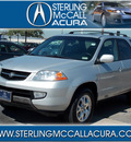acura mdx 2001 silver suv touring gasoline 6 cylinders 4 wheel drive automatic with overdrive 77074