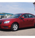 chevrolet cruze 2011 red sedan lt gasoline 4 cylinders front wheel drive automatic 79029