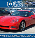 chevrolet corvette 2009 red coupe gasoline 8 cylinders rear wheel drive automatic with overdrive 77074