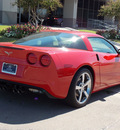 chevrolet corvette 2009 red coupe gasoline 8 cylinders rear wheel drive automatic with overdrive 77074