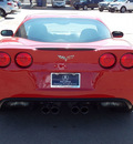 chevrolet corvette 2009 red coupe gasoline 8 cylinders rear wheel drive automatic with overdrive 77074