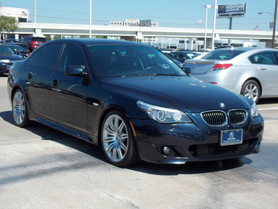 bmw 5 series 2008 dk  gray sedan 550i gasoline 8 cylinders rear wheel drive shiftable automatic 77074