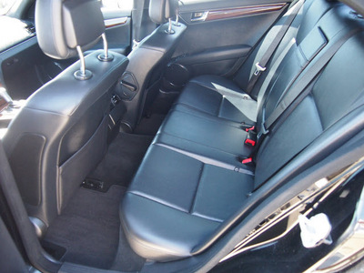 mercedes benz c class 2009 black sedan c300 luxury gasoline 6 cylinders rear wheel drive automatic 77090