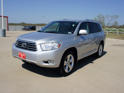 toyota highlander 2008 silver suv limited gasoline 6 cylinders front wheel drive automatic 75110