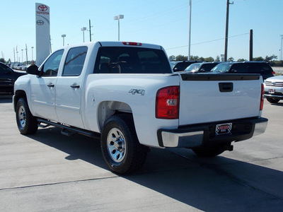 chevrolet silverado 1500 2010 white ls flex fuel 8 cylinders 4 wheel drive automatic with overdrive 77469