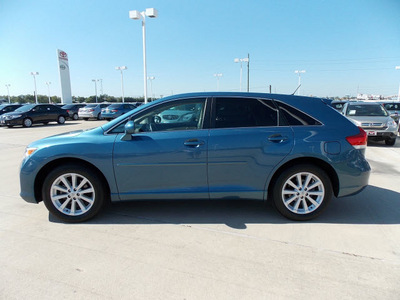 toyota venza 2010 lt  blue suv fwd 4cyl gasoline 4 cylinders front wheel drive shiftable automatic 77469