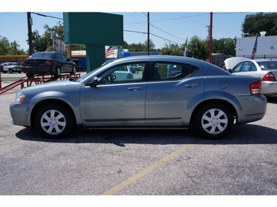 dodge avenger 2008 silver sedan se gasoline 4 cylinders front wheel drive automatic 77008