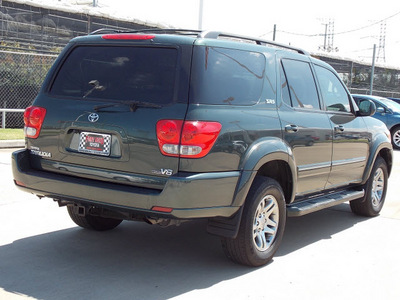 toyota sequoia 2007 dk  green suv sr5 gasoline 8 cylinders rear wheel drive automatic with overdrive 77469