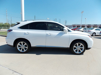 lexus rx 350 2010 white suv gasoline 6 cylinders front wheel drive shiftable automatic 77469