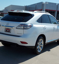 lexus rx 350 2010 white suv gasoline 6 cylinders front wheel drive shiftable automatic 77469