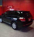 toyota highlander 2011 black suv gasoline 6 cylinders front wheel drive automatic 76116