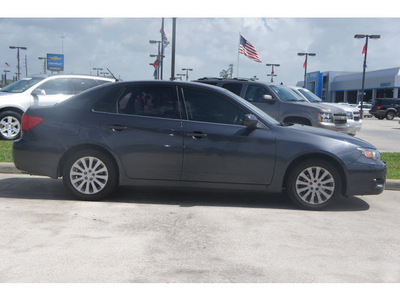 subaru impreza 2010 gray sedan 2 5i premium gasoline 4 cylinders all whee drive 5 speed manual 77090