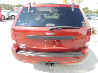 jeep grand cherokee 2007 red suv laredo gasoline 6 cylinders 4 wheel drive automatic 34731